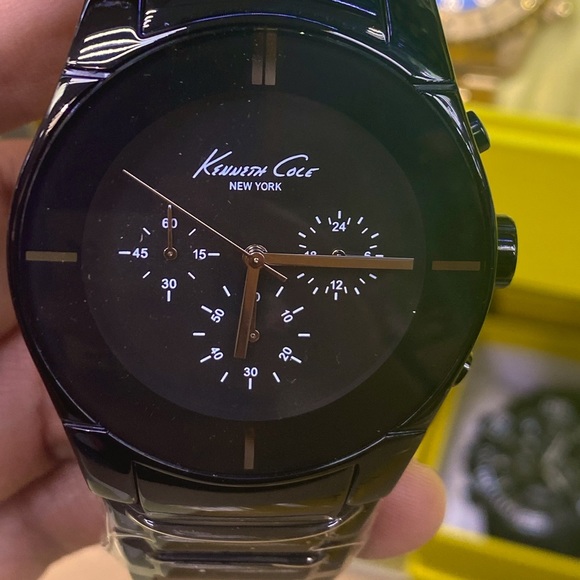 Kenneth Cole Watch ,40mm Diameter, Stainless Steel New Battery